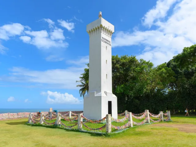 Marco histórico em Porto Seguro
