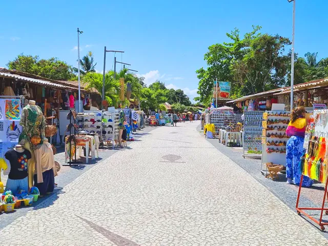 Feirinha indígena de Coroa Vermelha
